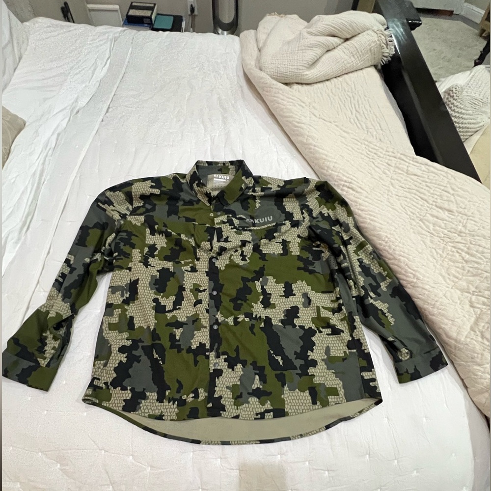 Kuiu Mesa Vented LS Snap Shirt 3XL Verde